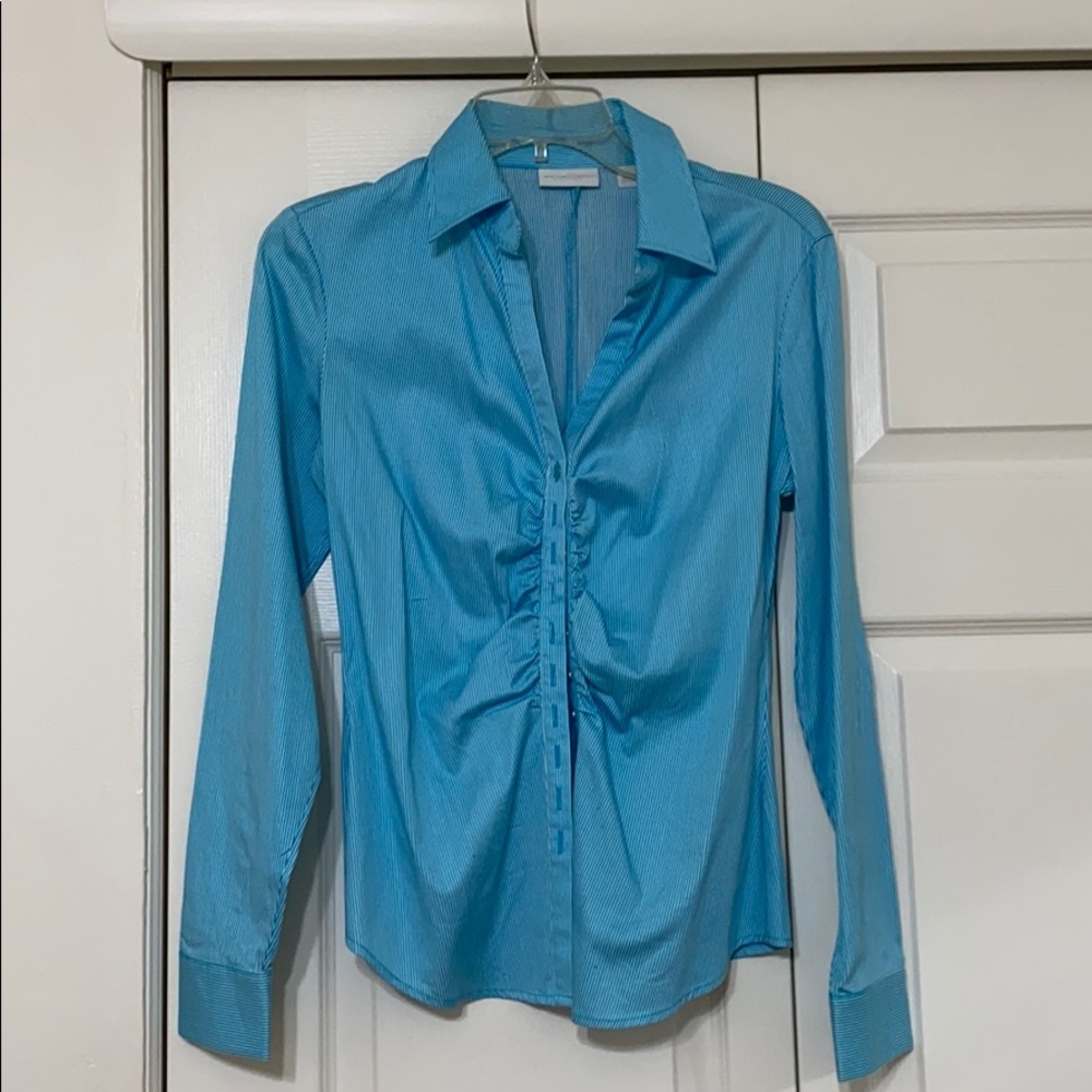 Aqua Long Sleeve Shirt